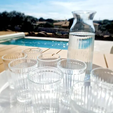 Neuve Piscine Privee Chauffee Bonifacio