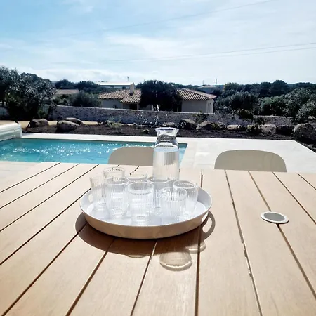 Neuve Piscine Privee Chauffee Bonifacio Villa