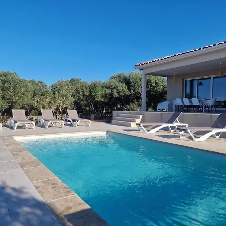 Neuve Piscine Privee Chauffee Bonifacio